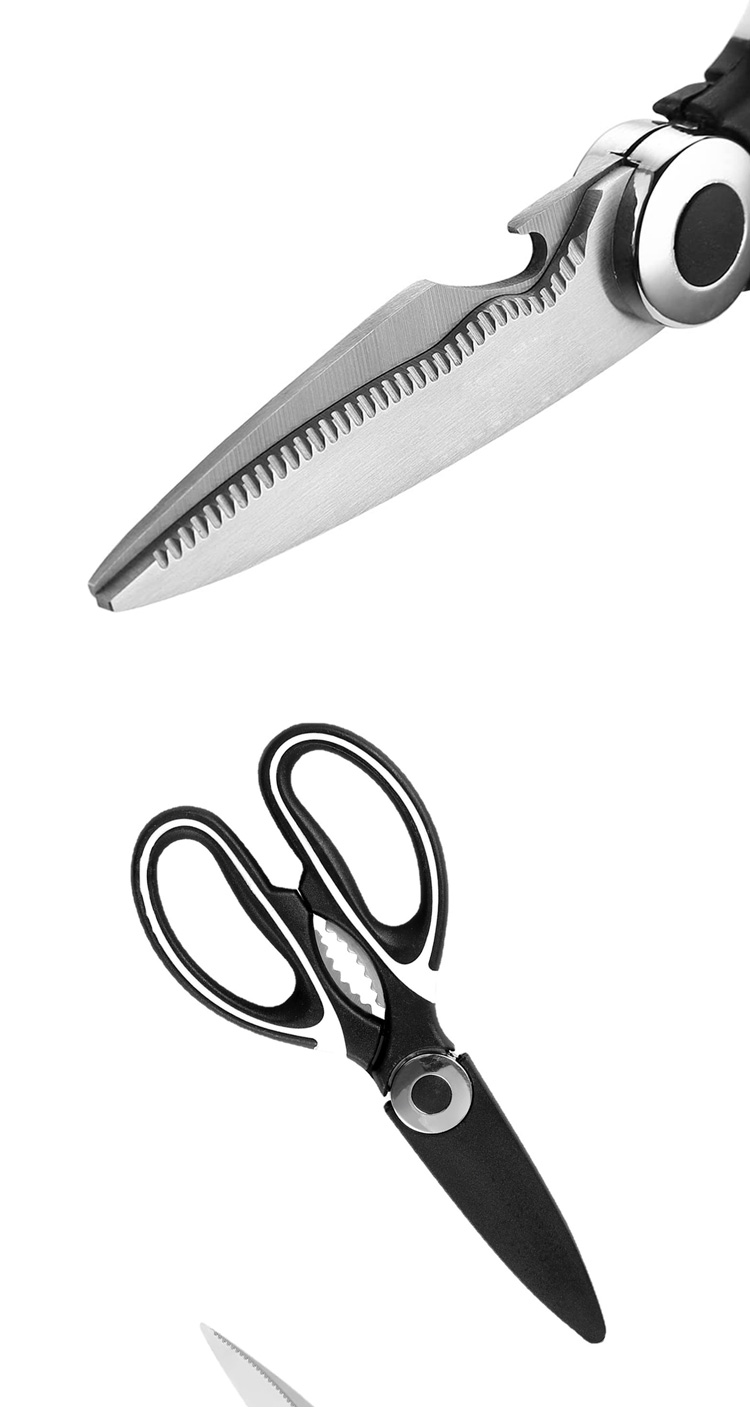Multifunctional Chicken Meat Scissors stainless steel Botter Opener Bone Shears Kitchen Gadget Kitchen Shear Kitchen Scissors