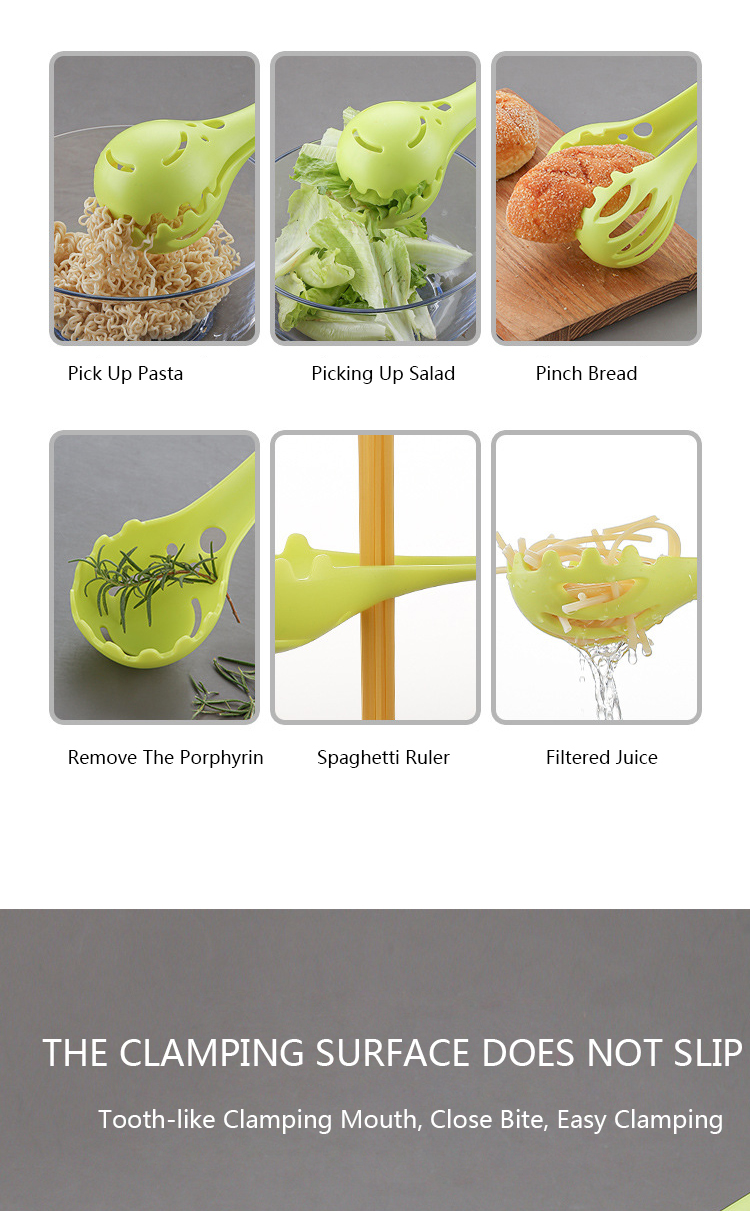 Amazon Best Selling Products Food Tongs Grill Kitchen Food Tong Plastic Multifunction Food clip