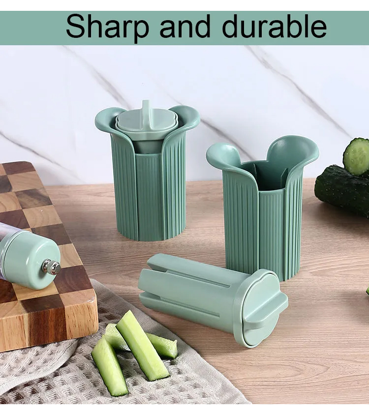 Kitchen Accessories Multifunctional Vegetable Cutting Tools Kitchen Gadgets Manual Vegetable Slicer Cucumber Strawberry Slicer