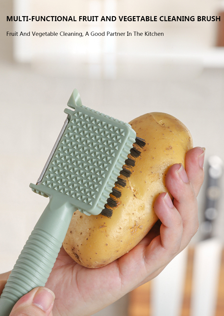 Fruit And Vegetable Cleaning Brush