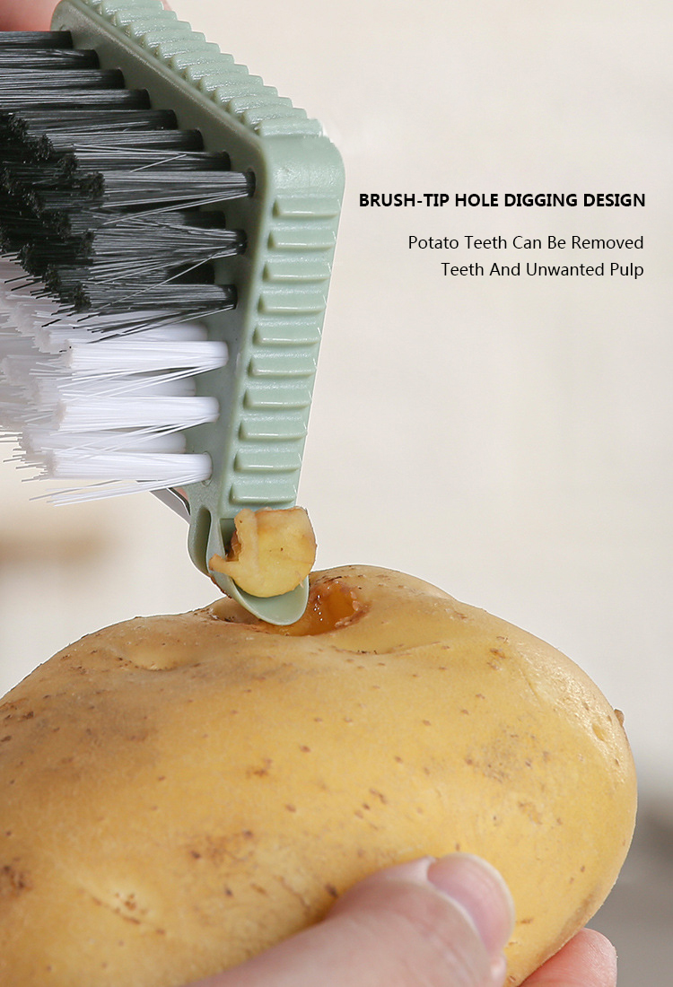 Fruit And Vegetable Cleaning Brush