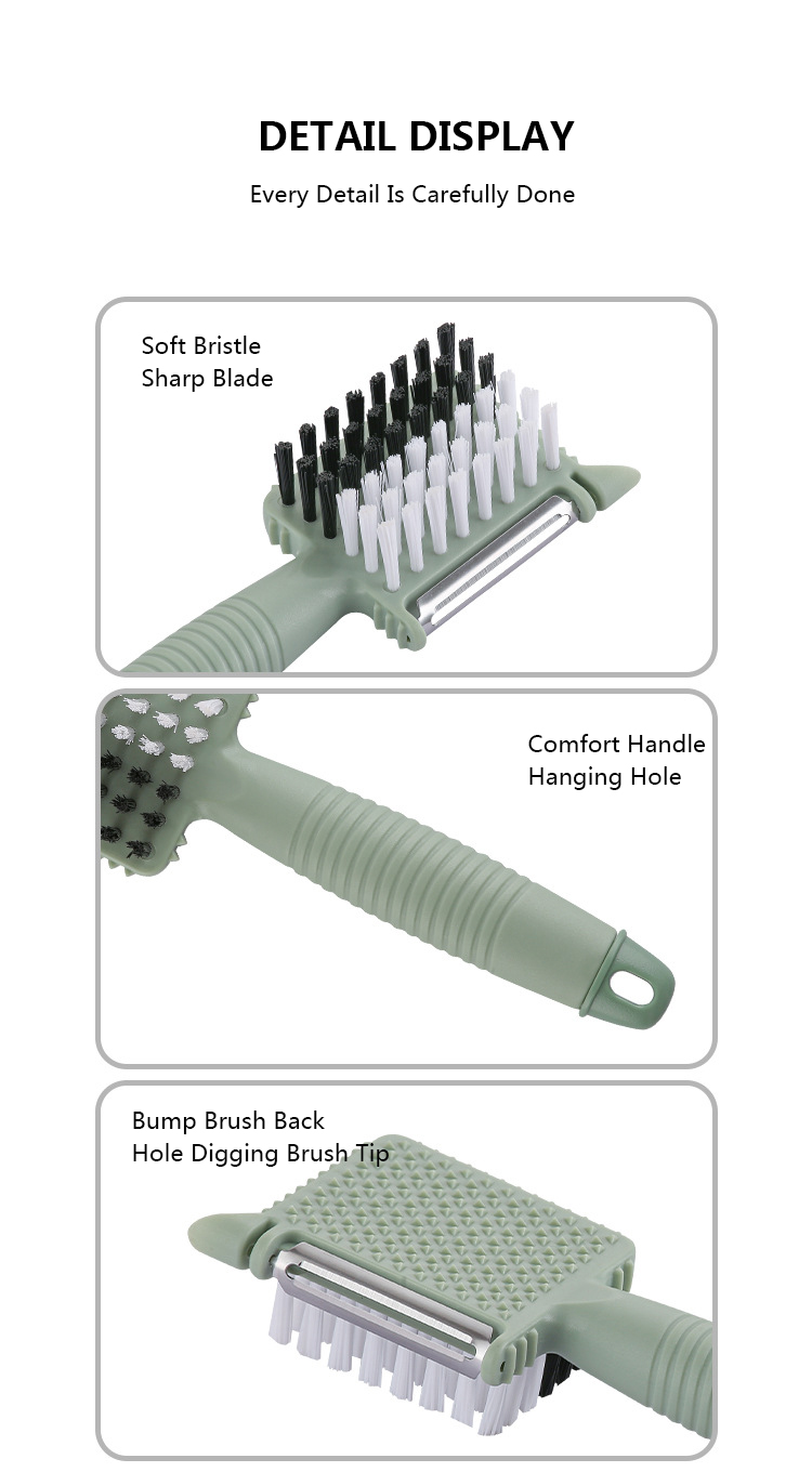 Fruit And Vegetable Cleaning Brush