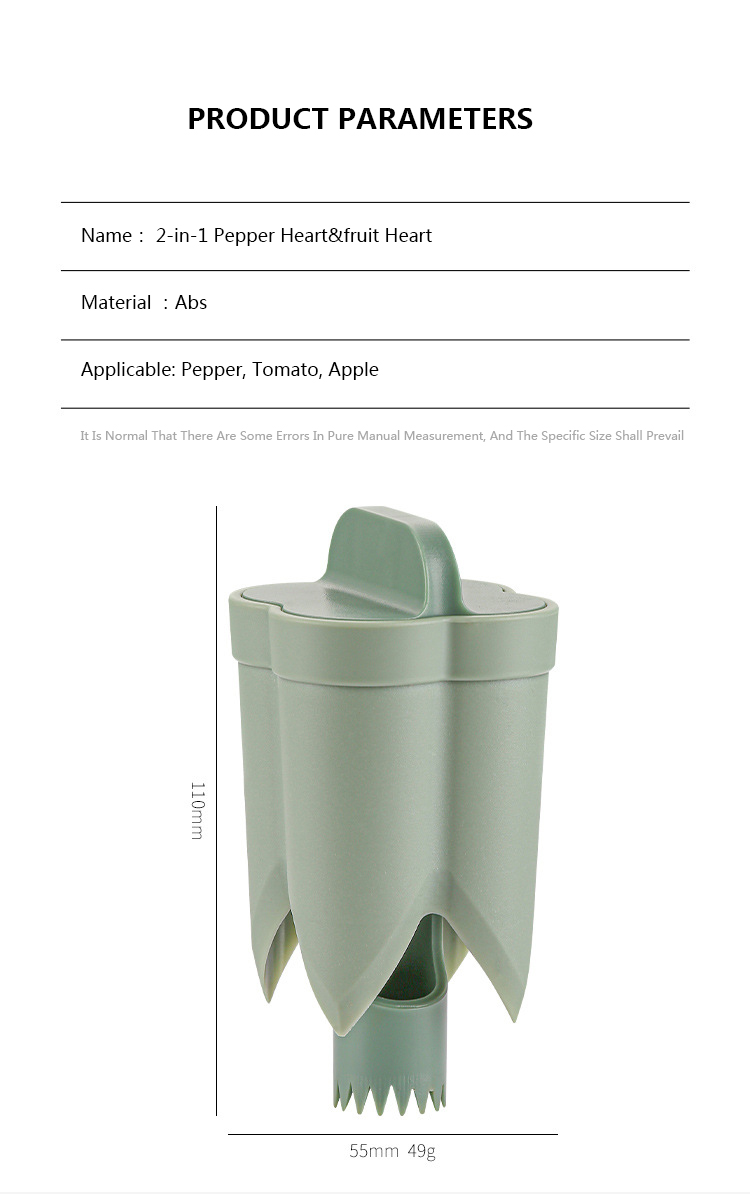 Plastic Fruit Corer