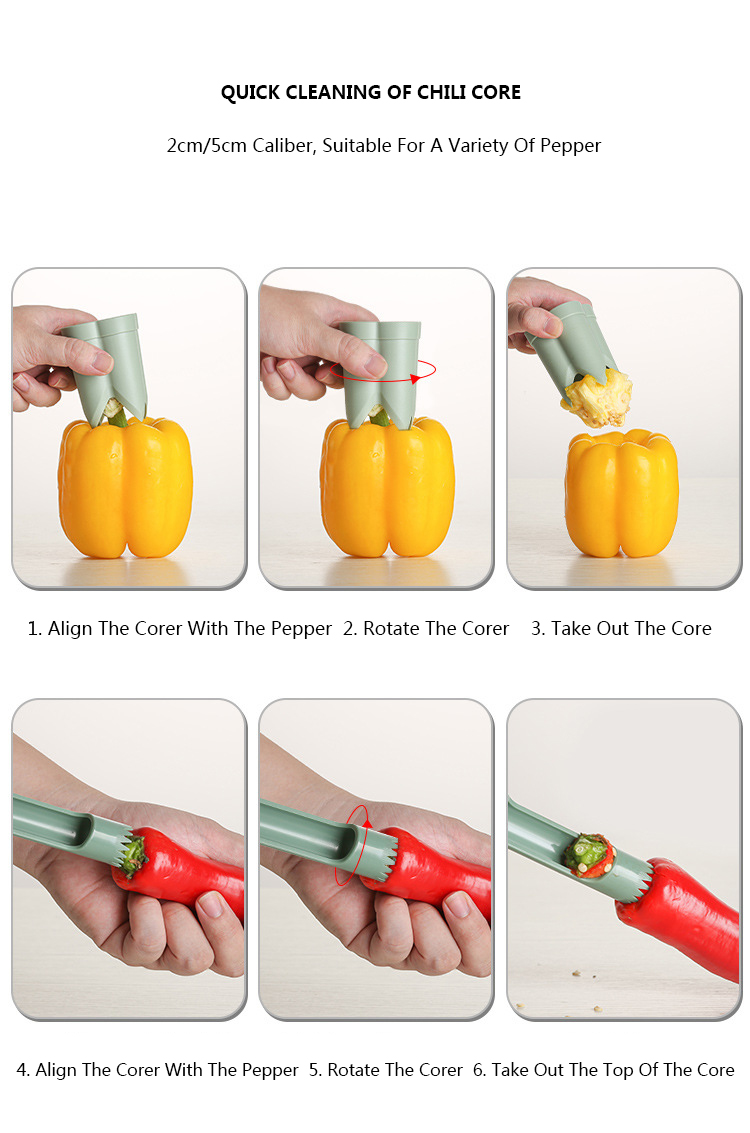 Plastic Fruit Corer