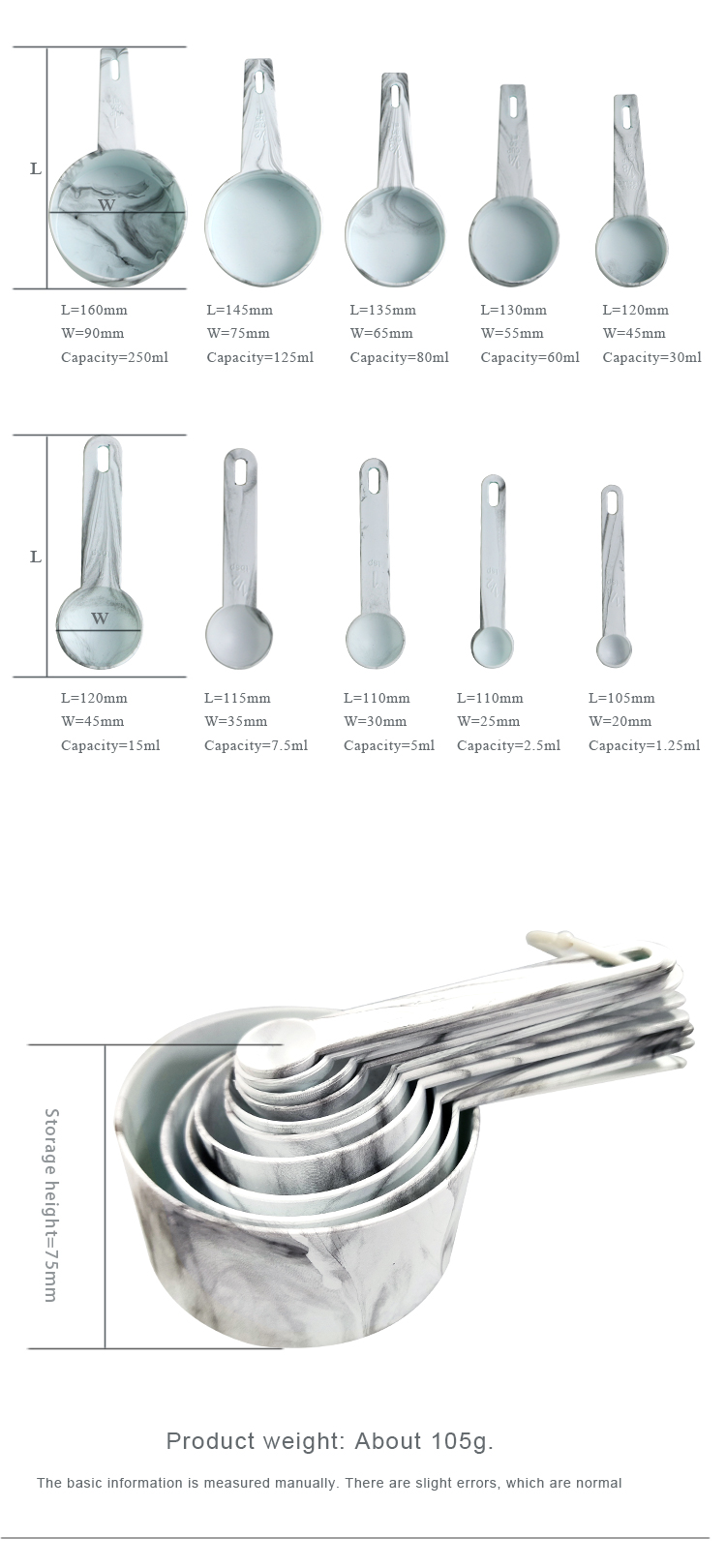 kitchen tools measuring spoons