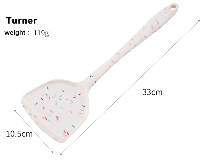 High Quality 6pcs Wholesale Kitchen Accessories Cooking Tools Utensil Cookware Sets Kitchenware Of Silicone Kitchen Utensil Sets