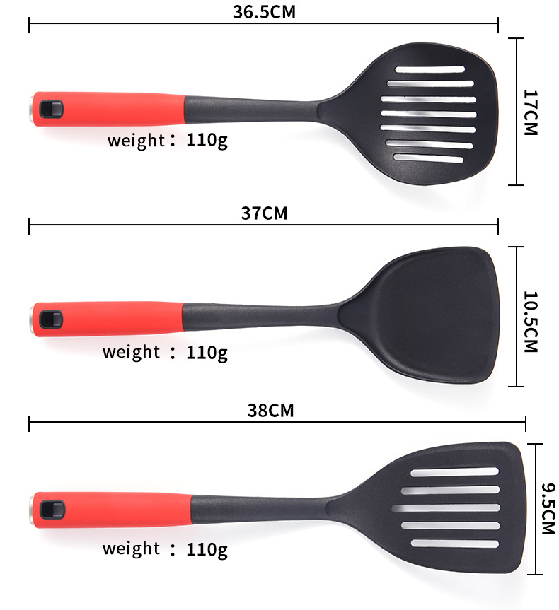 7 PCS Kitchenware Utensils de Cocina Cooking Utensils Set Kitchen Tools Nylon Kitchen Utensils accessories
