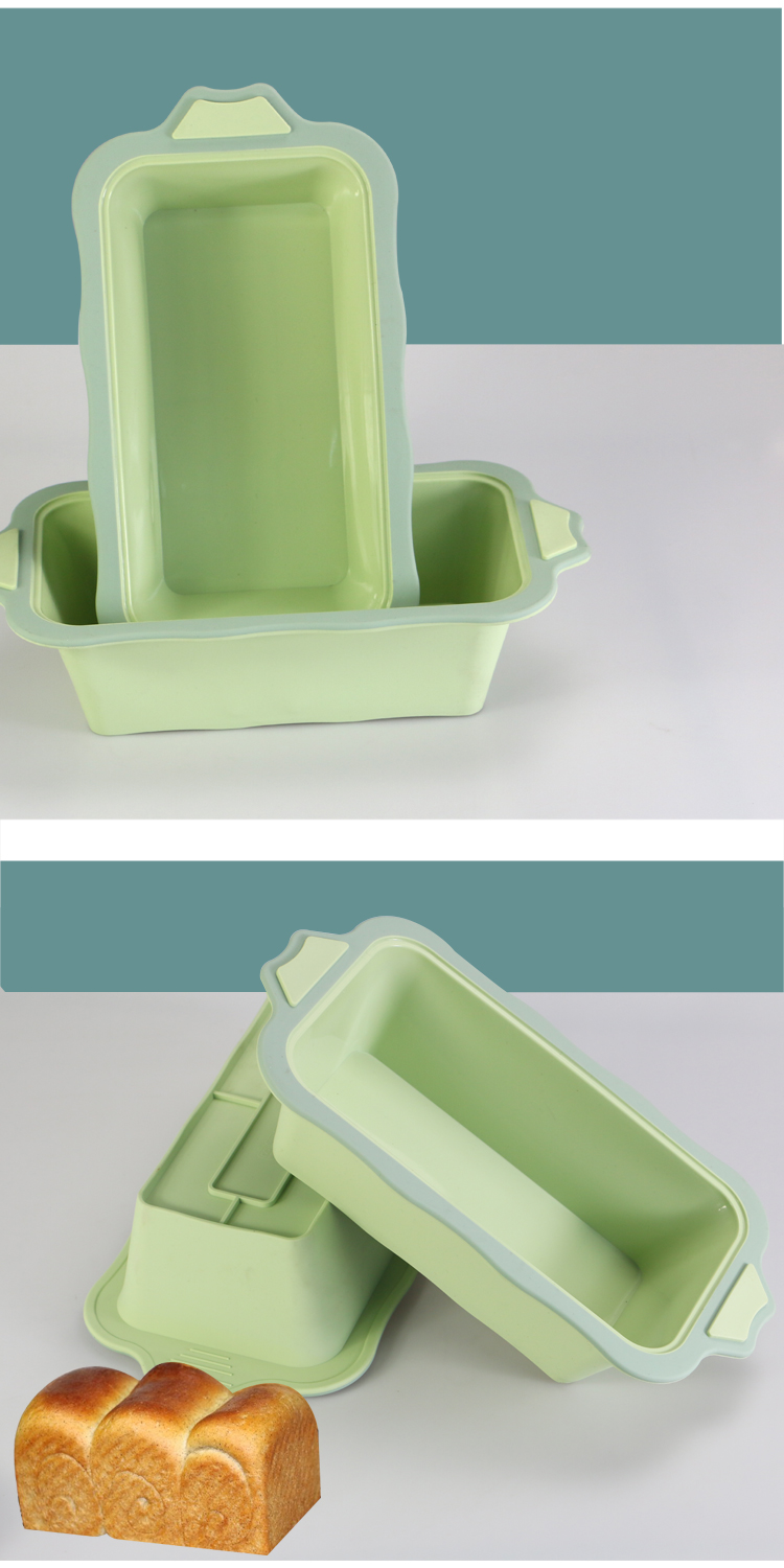 High Quality Rectangle Silicone Toast Mold Non-Stick Pan Baking Kitchen Tools High-Temperature Cake Molds Baking Plate