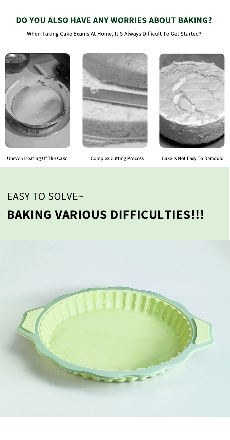 Wholesale Custom Baking Mold Mousse Chocolate Cake Tools Kitchen Accessories Mould Silicone Cake Molds For Cake Decoration