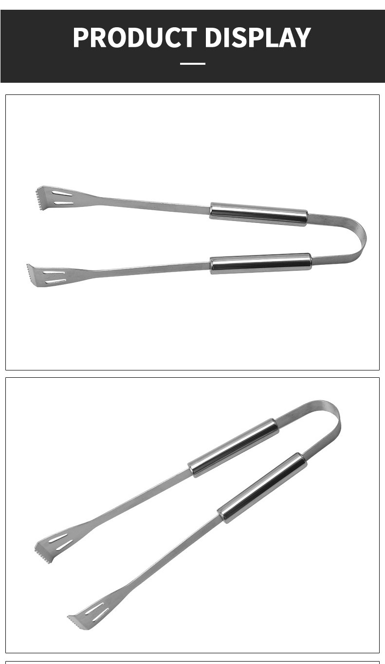 Kitchen Tongs For Cooking Or Grilling Bbq Accessories Heat Resistant Stainless Steel Bbq Tongs Perfect For Cooking Grill