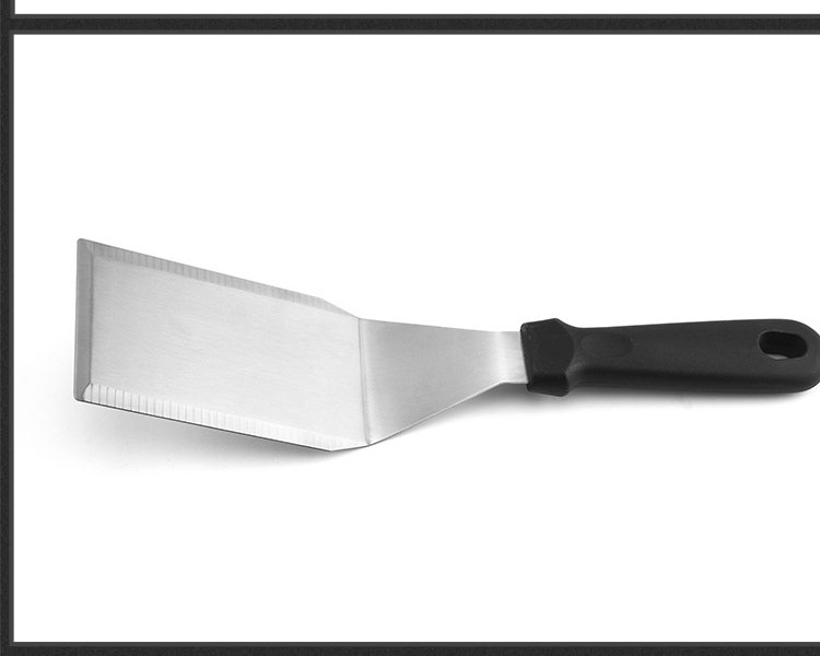 Stainless Steel Barbecue Tool Griddle Bbq Spatula Pancake Flipper Hamburger Turner Restaurant Grill Turner Scraper