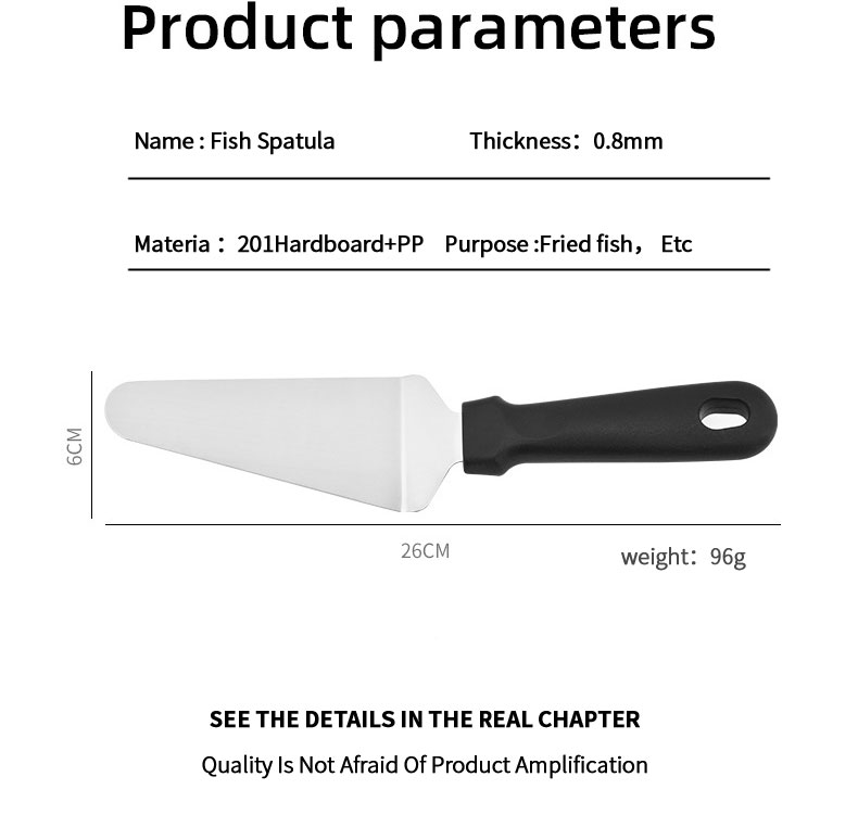 Stainless Steel Bakeware Serving Turner Pizza Tools Pizza Server Stainless Steel Pizza Cutter Wheel Slicer Shovel Turner