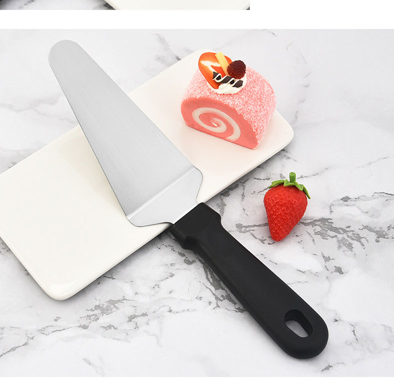 Stainless Steel Bakeware Serving Turner Pizza Tools Pizza Server Stainless Steel Pizza Cutter Wheel Slicer Shovel Turner