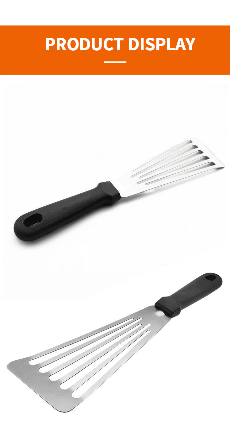 Grill Tools Set BBQ Accessories Slotted Spatula Kitchen Gadgets Stainless Steel Slotted Fish Turner Spatula for Meat Grilling