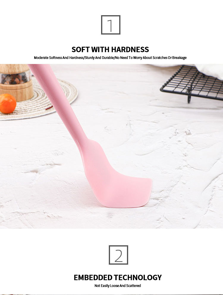 5 Pcs Kitchen Utensil Set Home And Kitchen Cooking Accessories Heat Resistant Silicone Kitchen Utensils Cooking Spatula Set