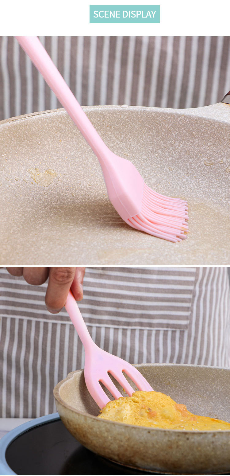 5 Pcs Kitchen Utensil Set Home And Kitchen Cooking Accessories Heat Resistant Silicone Kitchen Utensils Cooking Spatula Set