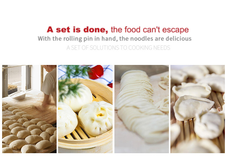 Reusable Sus304 Food Grade Not Stick French Baking Utensils Dough Rolling Pin Smooth Stainless Steel Rolling Pin