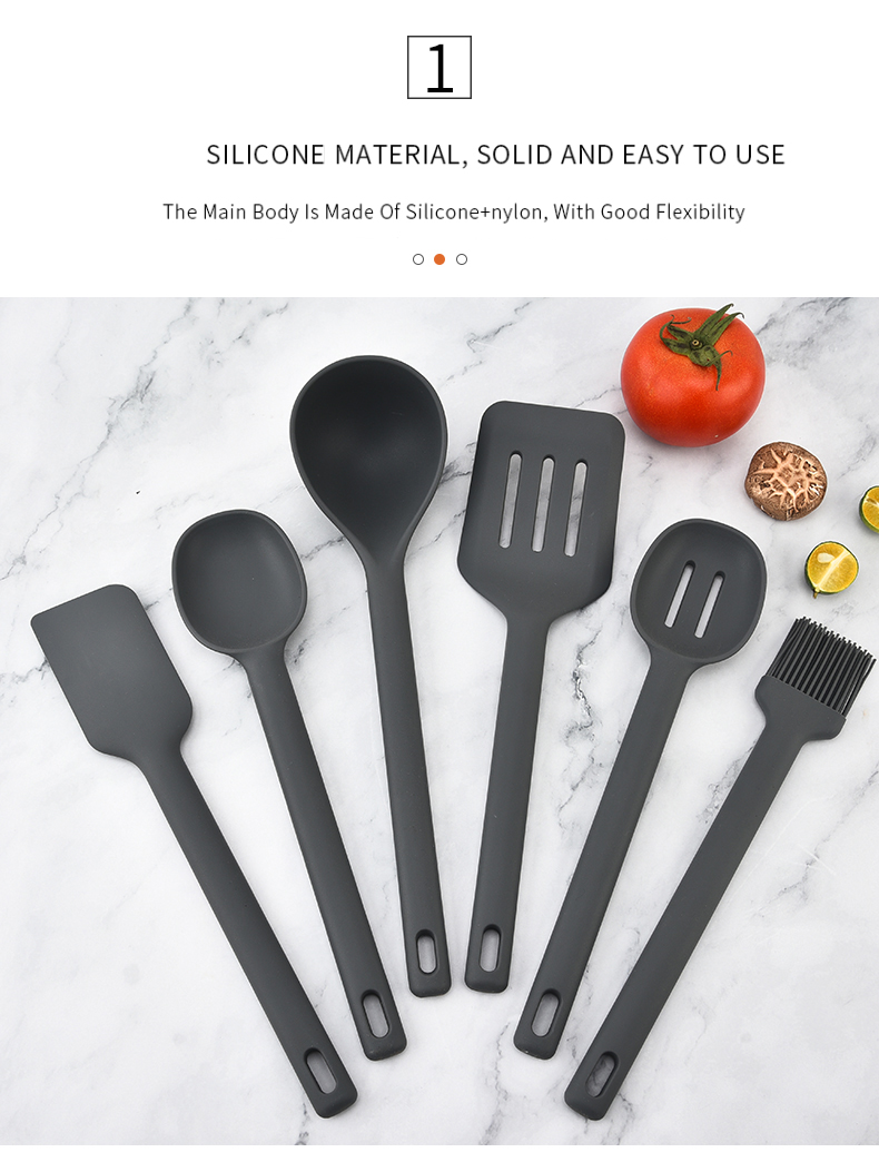 Silicone Kitchen Utensils Set