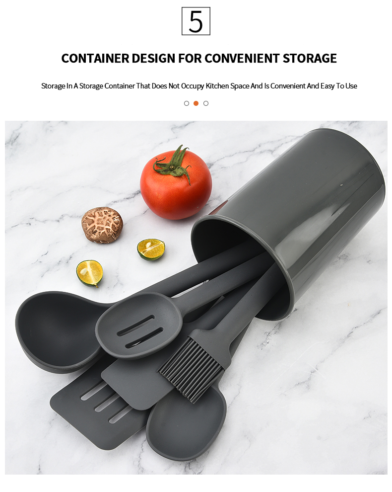 Silicone Kitchen Utensils Set