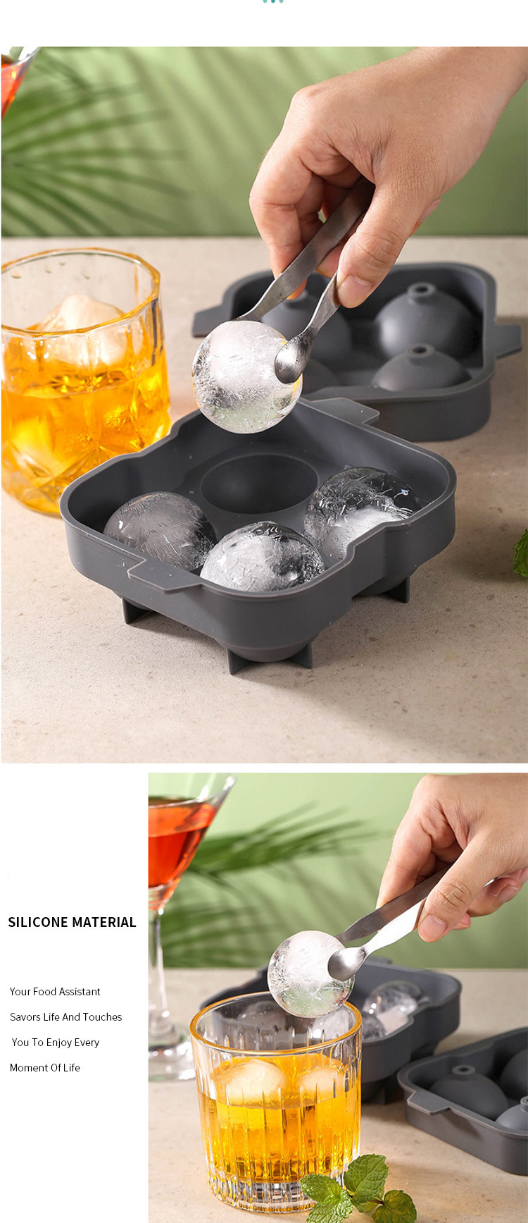 Silicone Ice Cube Mold