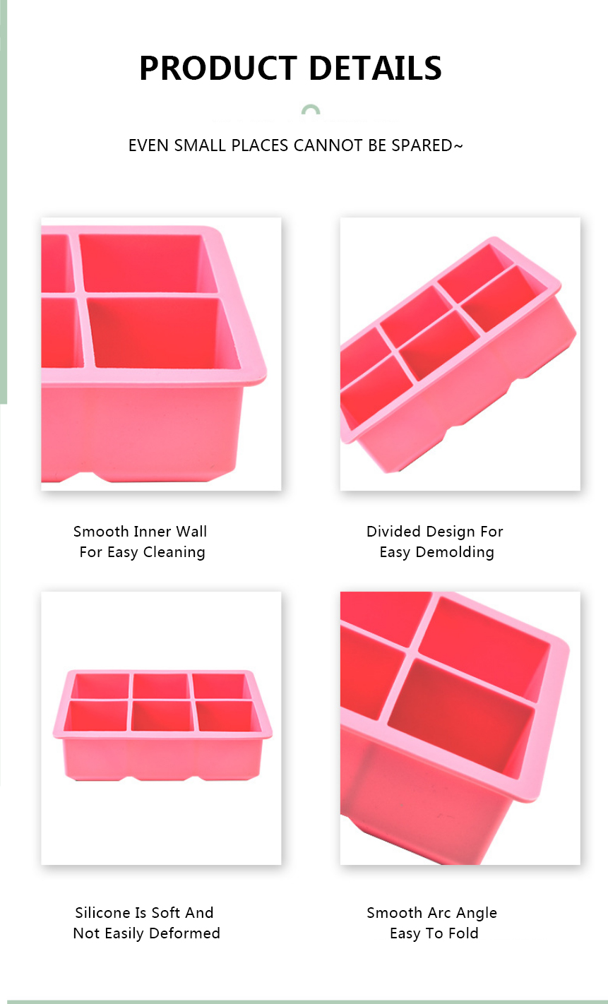 Silicone Ice Cube Tray Mold