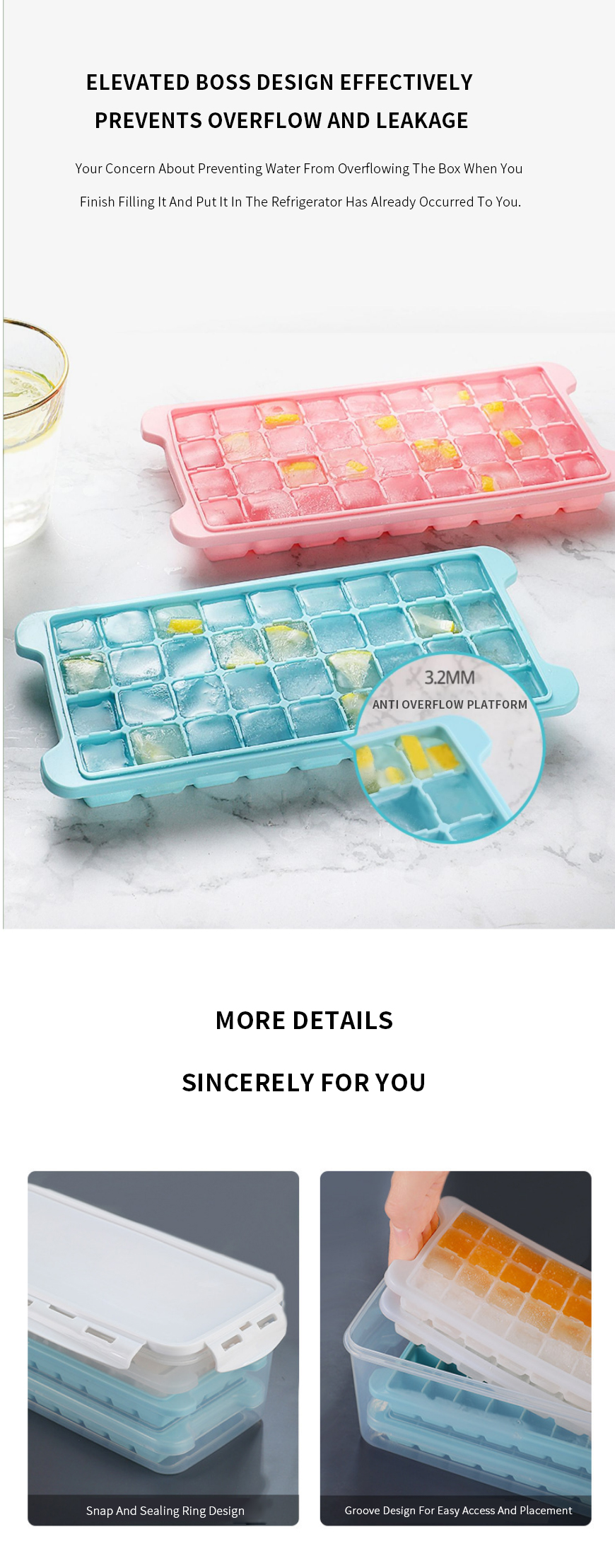 Silicone Ice cube Tray