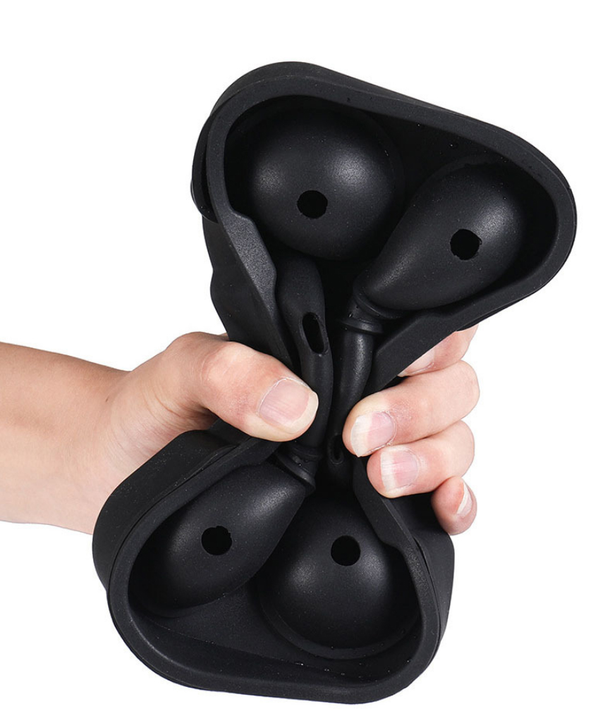 6 Cavity Silicone Ice Cube Tray Mold