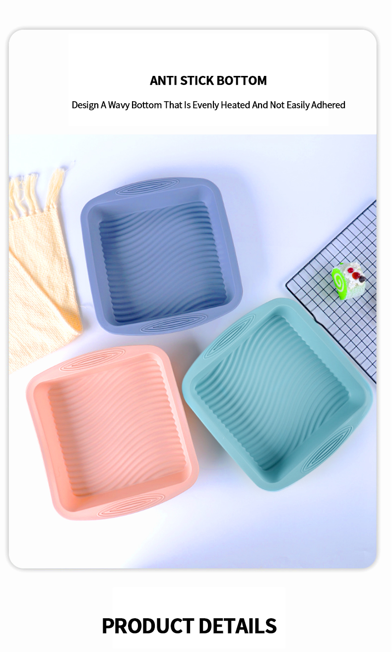 Silicone cake mould