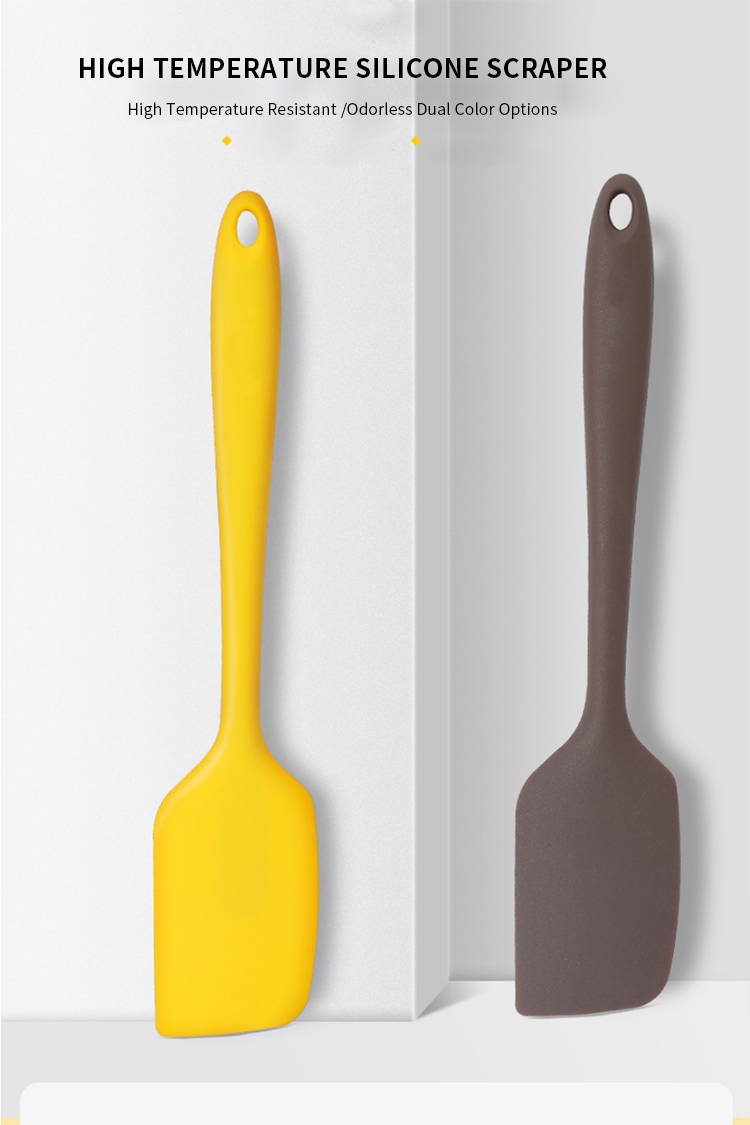 Factory Custom Food Grade baking utensils Heat Resistant Silicone Spatula Set for kitchen