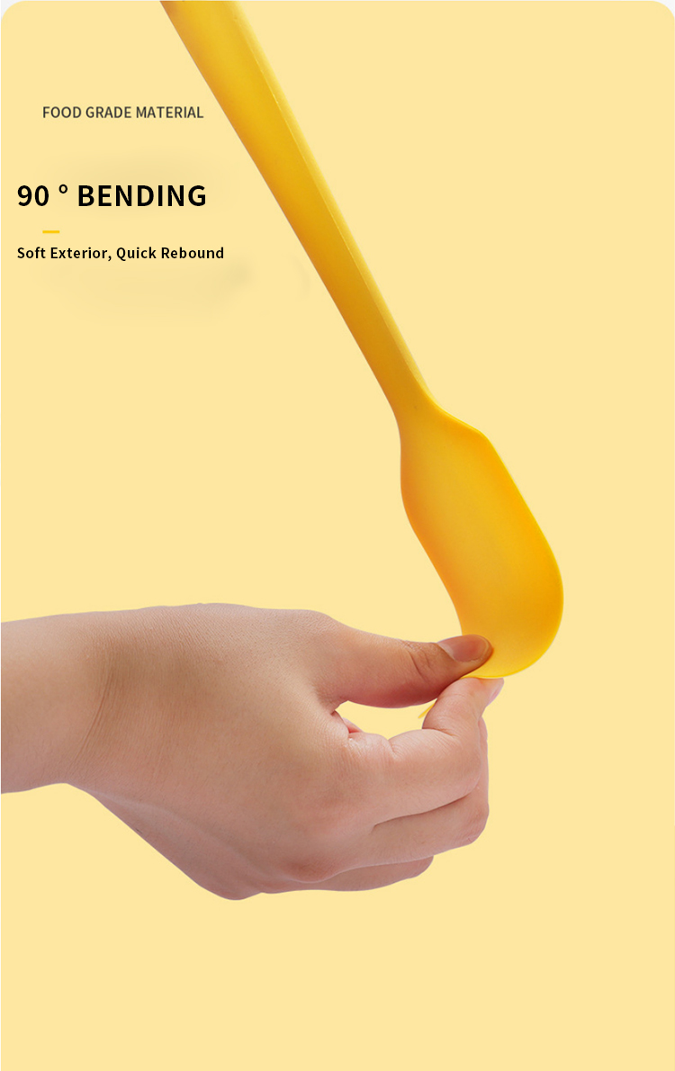 Factory Custom Food Grade baking utensils Heat Resistant Silicone Spatula Set for kitchen