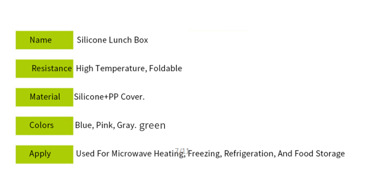 Silicone Lunch Box