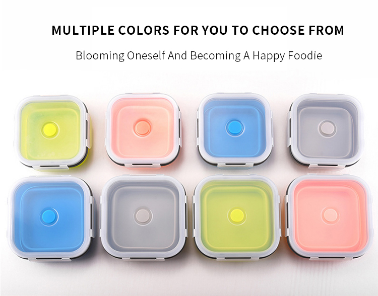 Collapsible Silicone Lunch Box