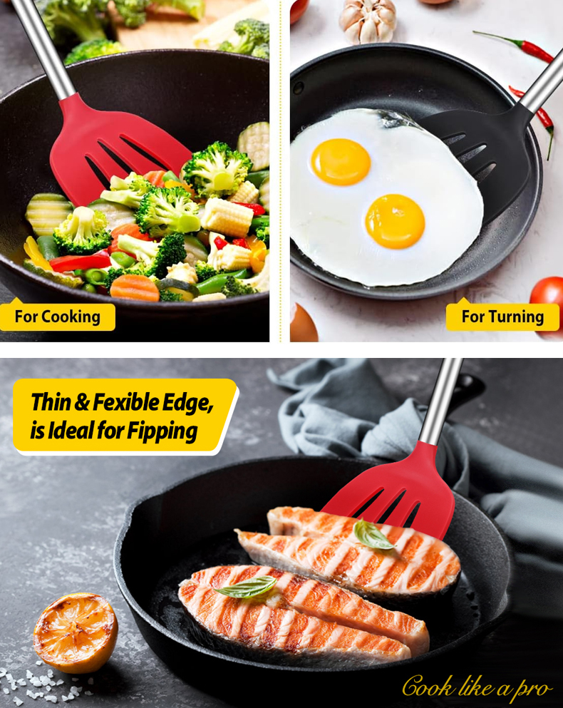 Silicone Slotted Spatula