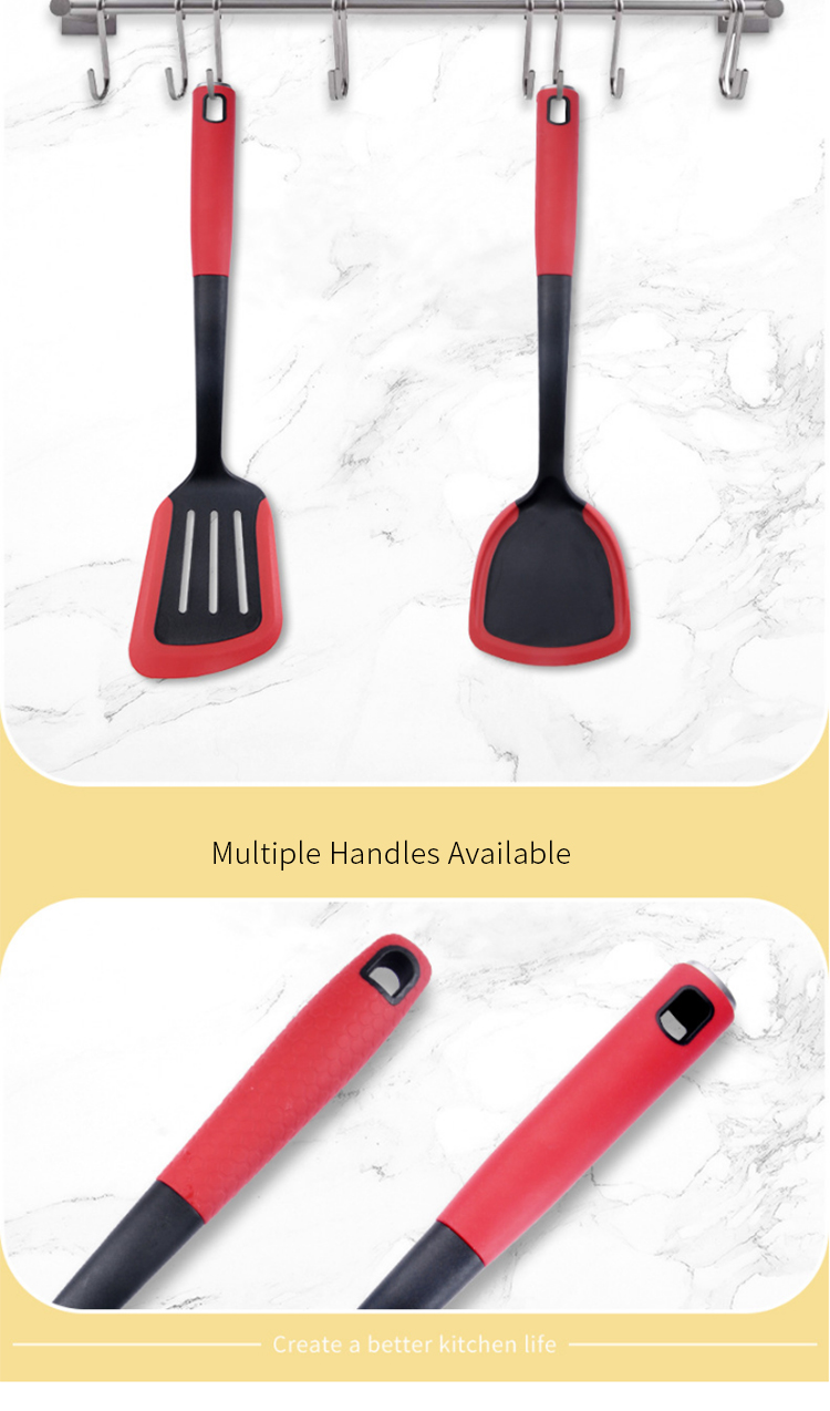 10pcs Stainless Steel Nylon Utensils Set Kitchen Gadgets Utensils Kitchen Accessories Set Nylon Kitchen Utensil Set