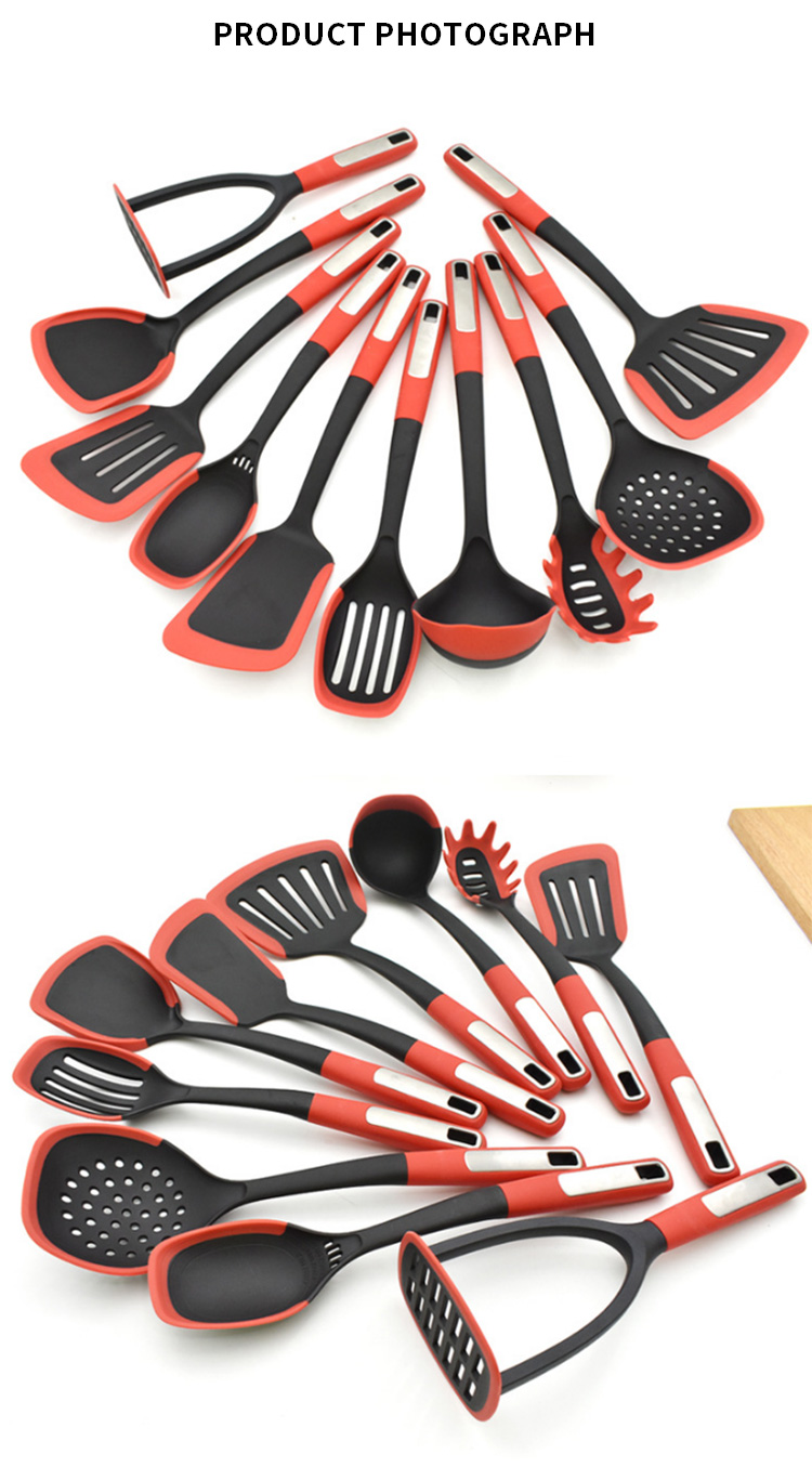 Nylon Cooking Tool Popular Kitchen Utensils Kitchenware Kids Non Stick Nylon Cooking Utensils Kitchen Set