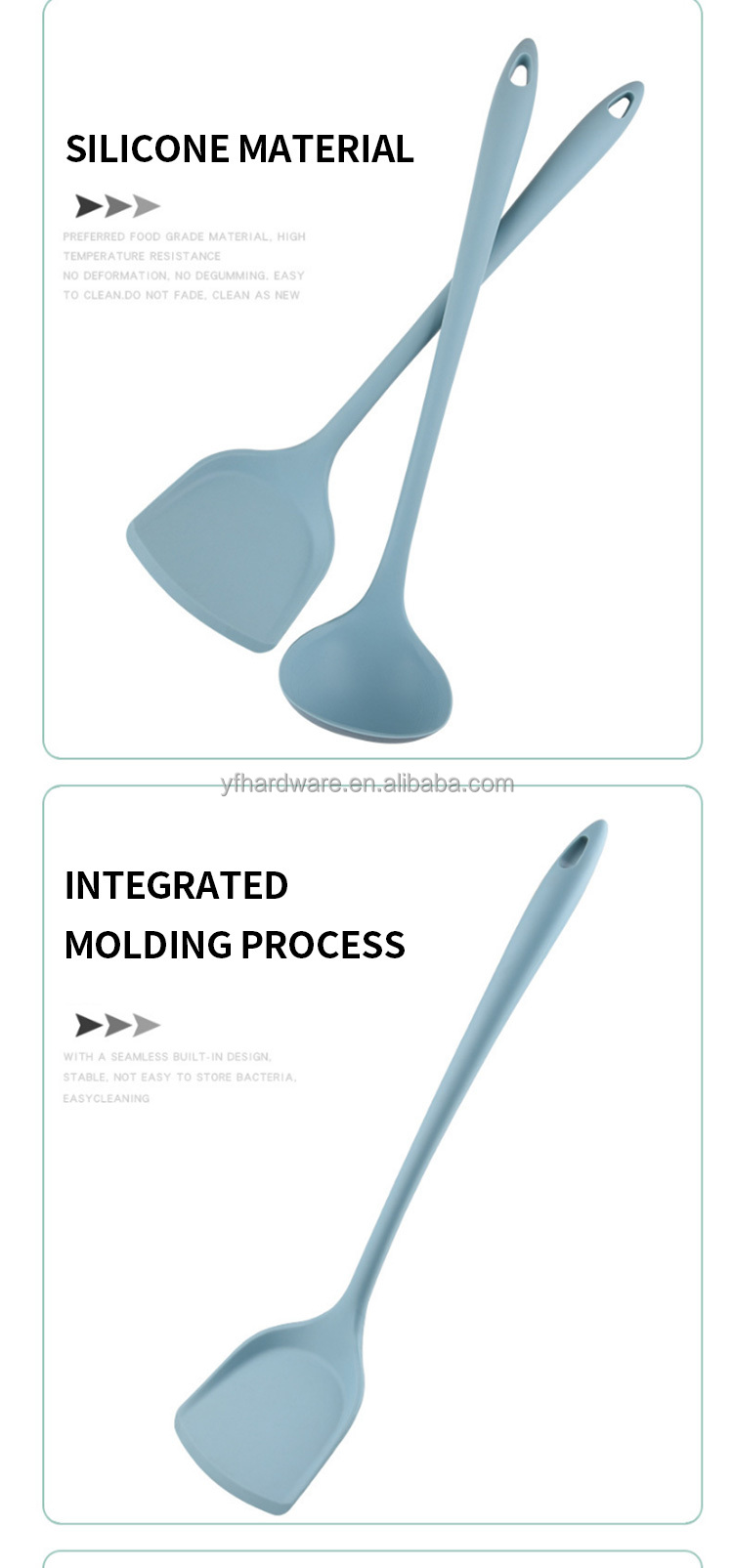 High Quality Kitchen Accessories Cooking Tools Bulk Stocked Luxurious Cooking Kitchen Utensils Set
