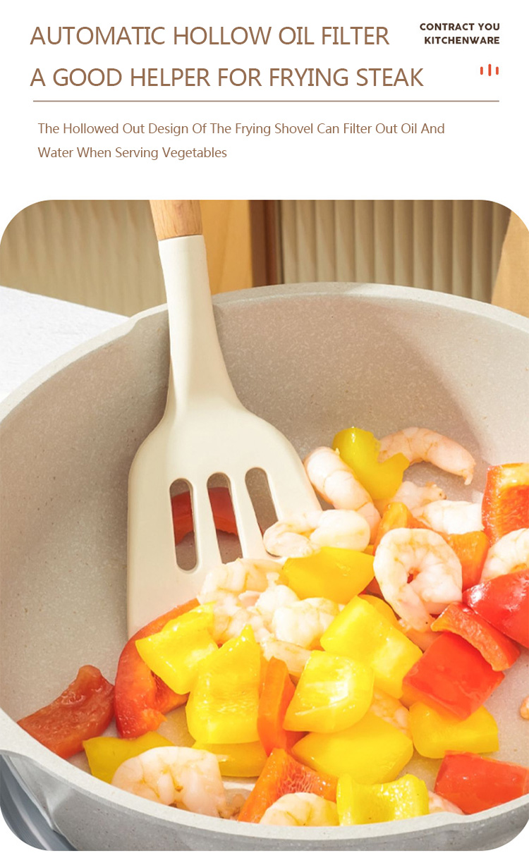 Wholesale smart kitchen utensils kitchenware 3pcs silicone kitchen accessories set for home