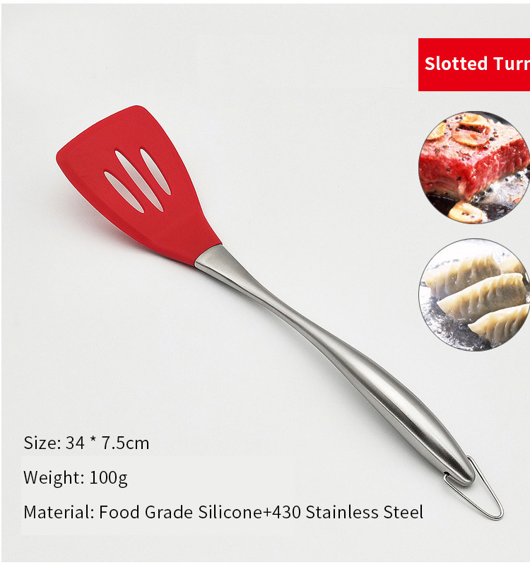 Custom Logo Kitchen Tool Home Kitchen Restaurant Nonstick Cookware Kitchen Accessories Utensil Set