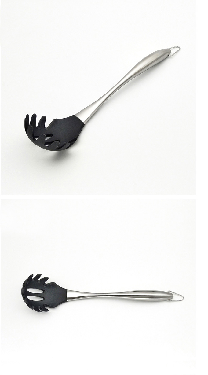 High Quality Silicone Pasta Spaghetti Spoon Server Strainer