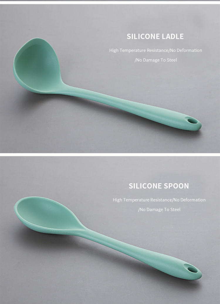 Kitchen Utensils Scraper Spoon Brush Shovel Multi-functional Cooking Silicone Spatula Baking Set Kitchen Accessories
