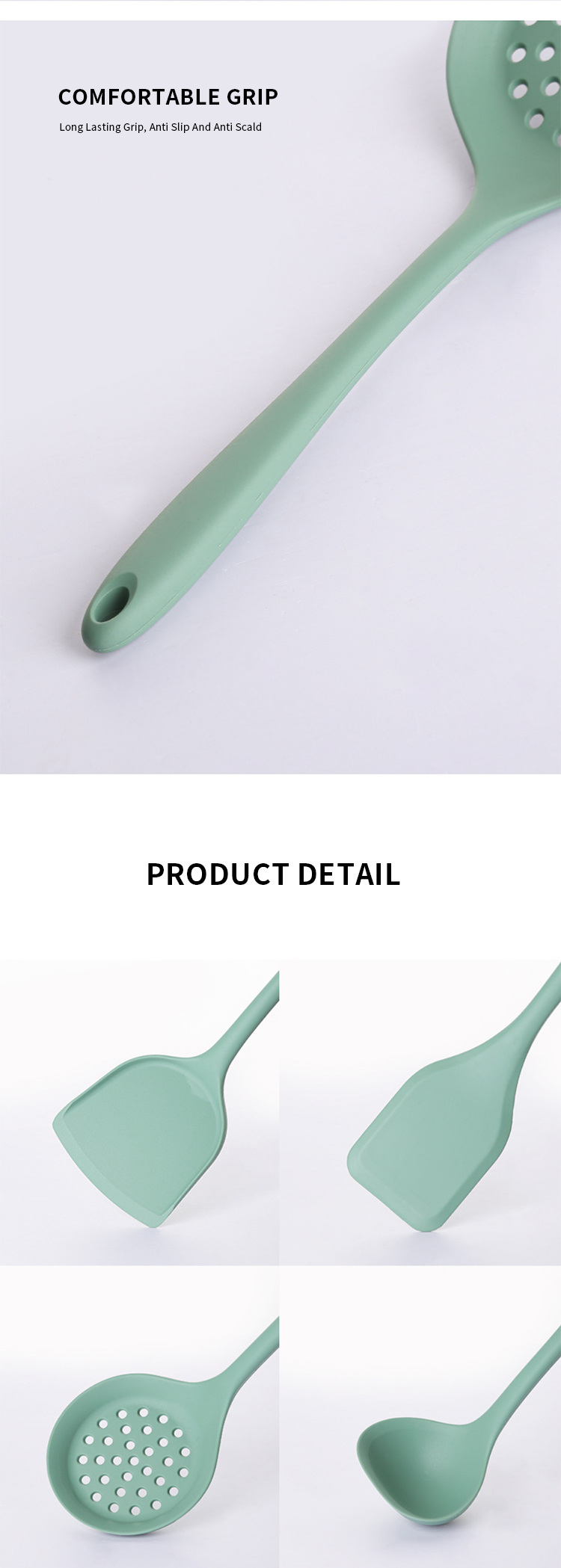 Kitchen Utensils Scraper Spoon Brush Shovel Multi-functional Cooking Silicone Spatula Baking Set Kitchen Accessories