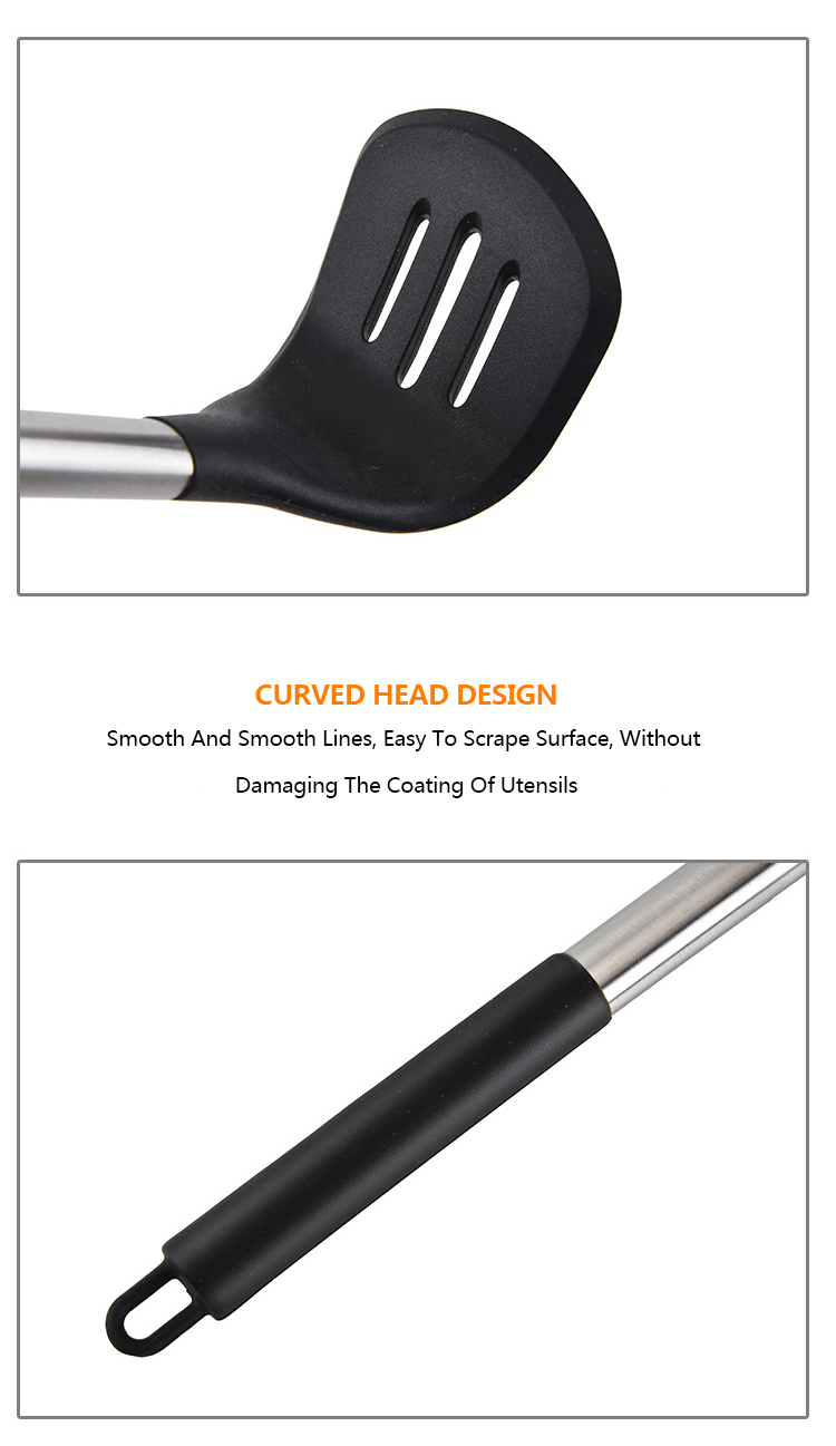 Food Grade Silicone Potato Pressure Press Silver Stainless Steel Handle Kitchenware Utensils Potato Ricer