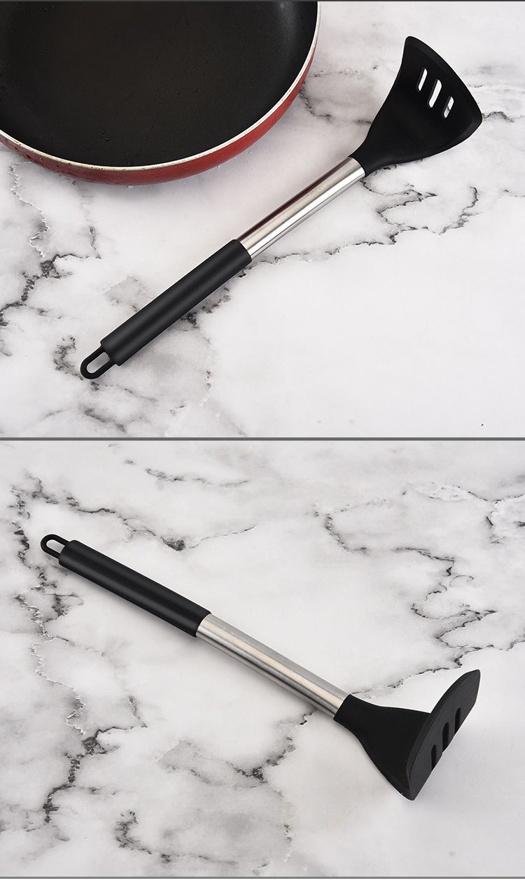 Food Grade Silicone Potato Pressure Press Silver Stainless Steel Handle Kitchenware Utensils Potato Ricer