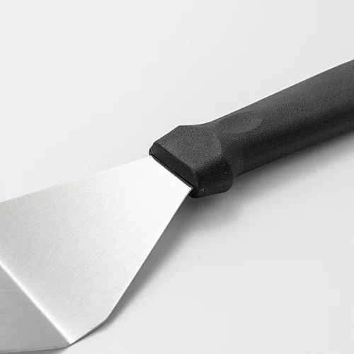Stainless Steel Griddle Spatula Scraper BBQ tools Pancake Flipper Kitchen Spatula Burger Turner for Teppanyaki BBQ turner