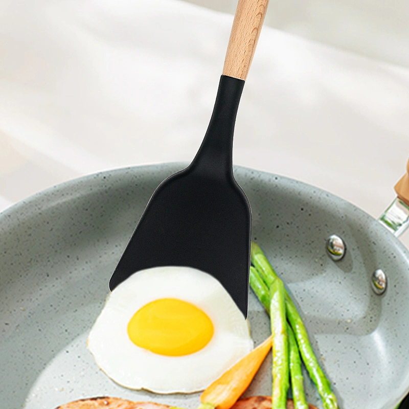 Amazon Hot Selling Kitchen baking utensils silicone set kitchen accessories Silicone Cooking Utensils Set