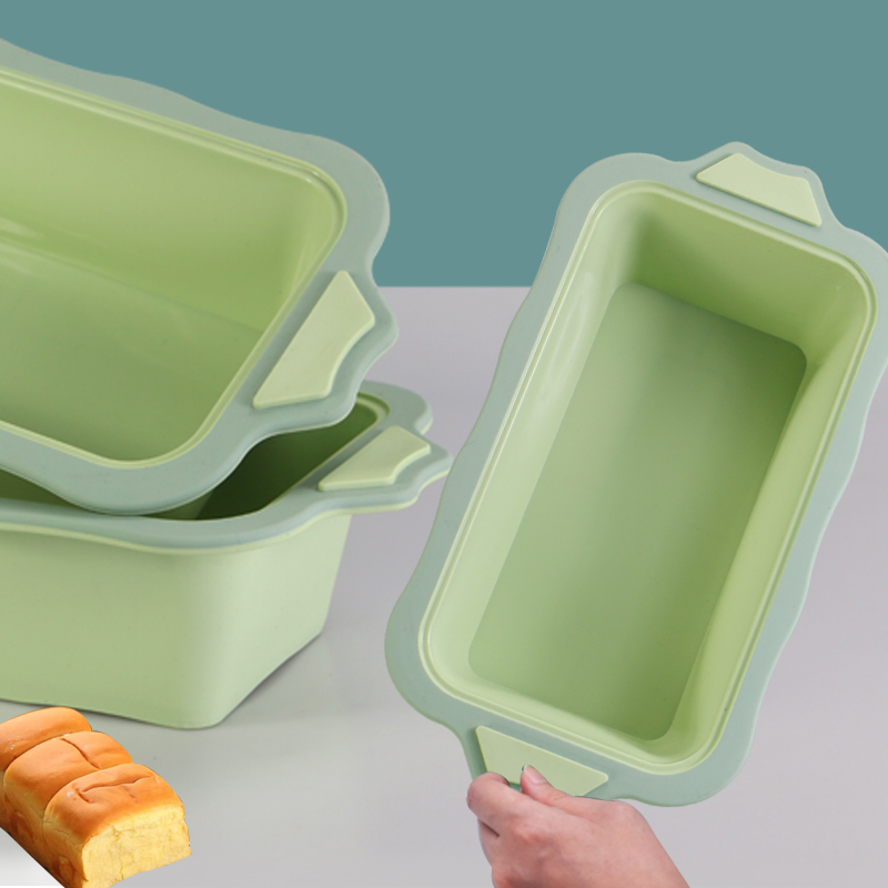 Cake mold set round silicone 3d cookie dough pizza baking pastry tools pan toast household oven tool cake molds