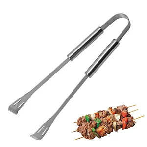 Kitchen Tongs For Cooking Or Grilling Bbq Accessories Heat Resistant Stainless Steel Bbq Tongs Perfect For Cooking Grill