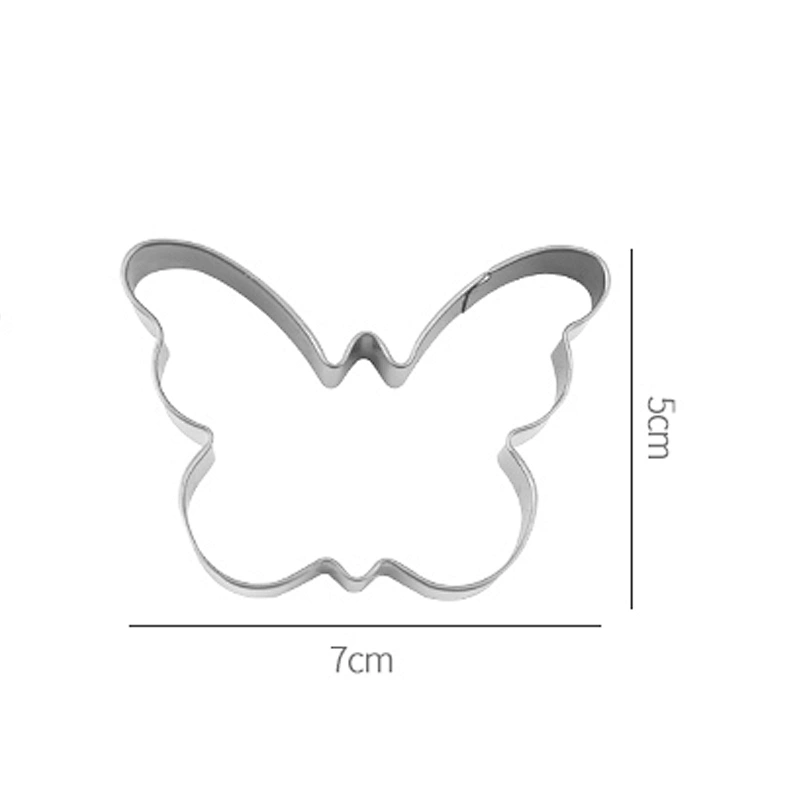 home and kitchen bakeware set baking cookie moulds food grade stainless steel christmas baking cake mould nonstick Cookie Cutter