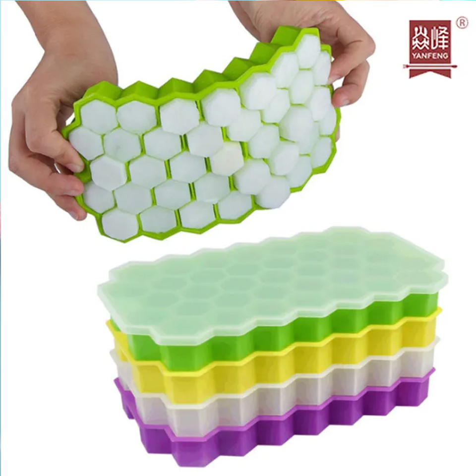 Silicone ice lattice