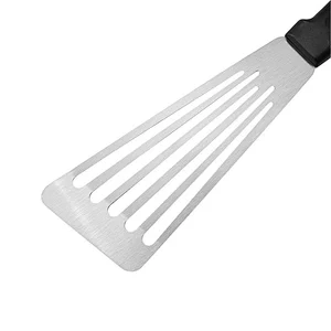 Grill Tools Set BBQ Accessories Slotted Spatula Kitchen Gadgets Stainless Steel Slotted Fish Turner Spatula for Meat Grilling